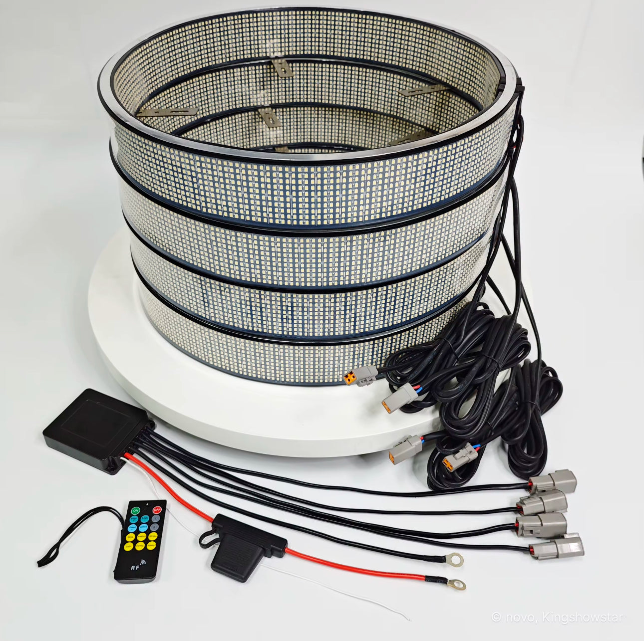17” 20 Row Wheel Lights