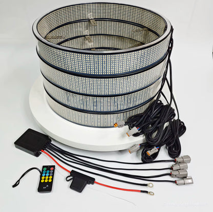 17” 20 Row Wheel Lights