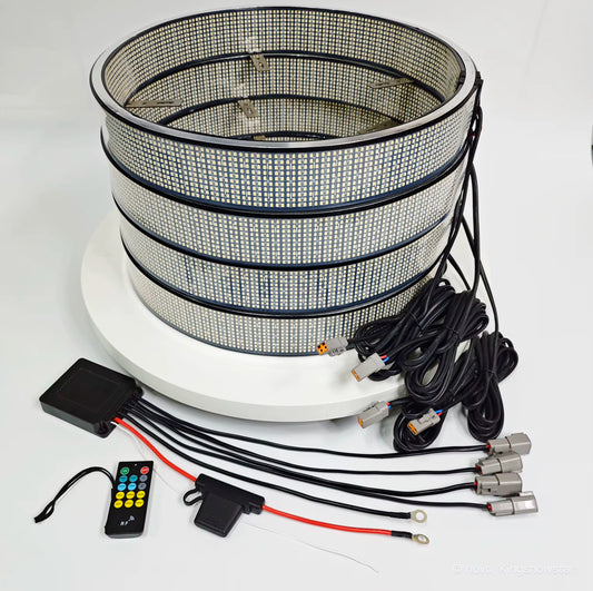 17” 20 Row Wheel Lights