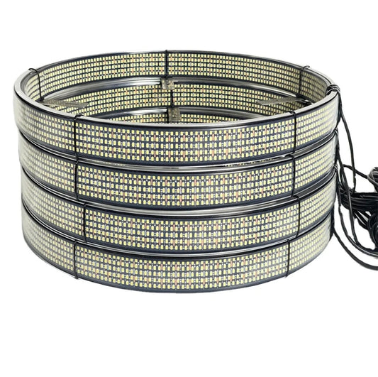 17" 10 Row Wheel Lights